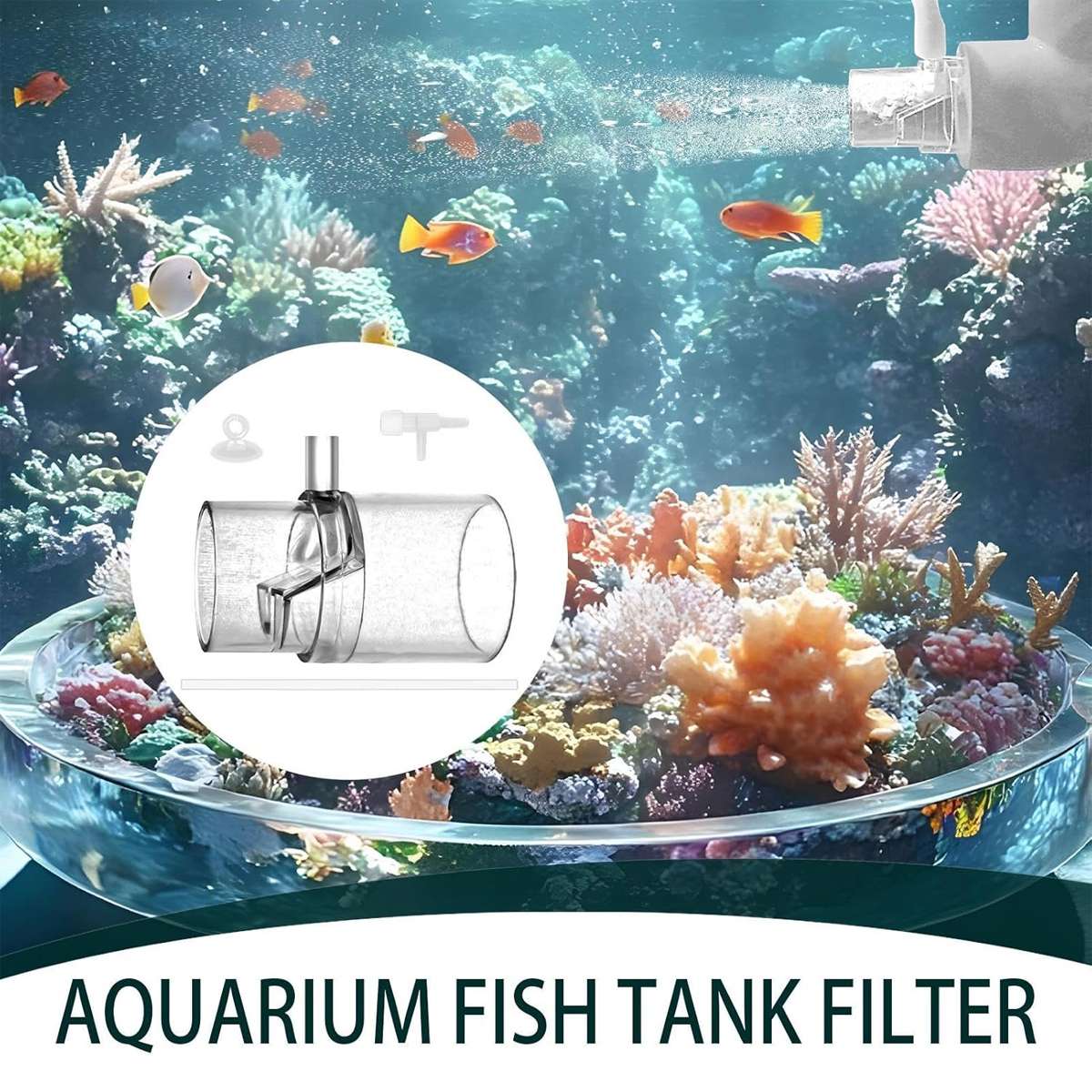 Aquarium Oxygen Diffuser - Duckbill Water Outlet Pipe