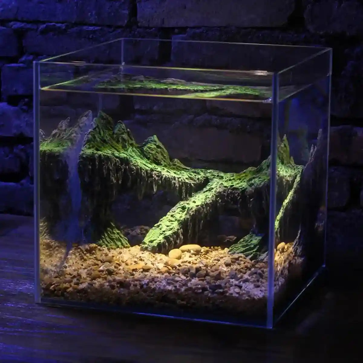 Aquarium Rockery Decoration Natural Rock Cave for Fish & Reptiles