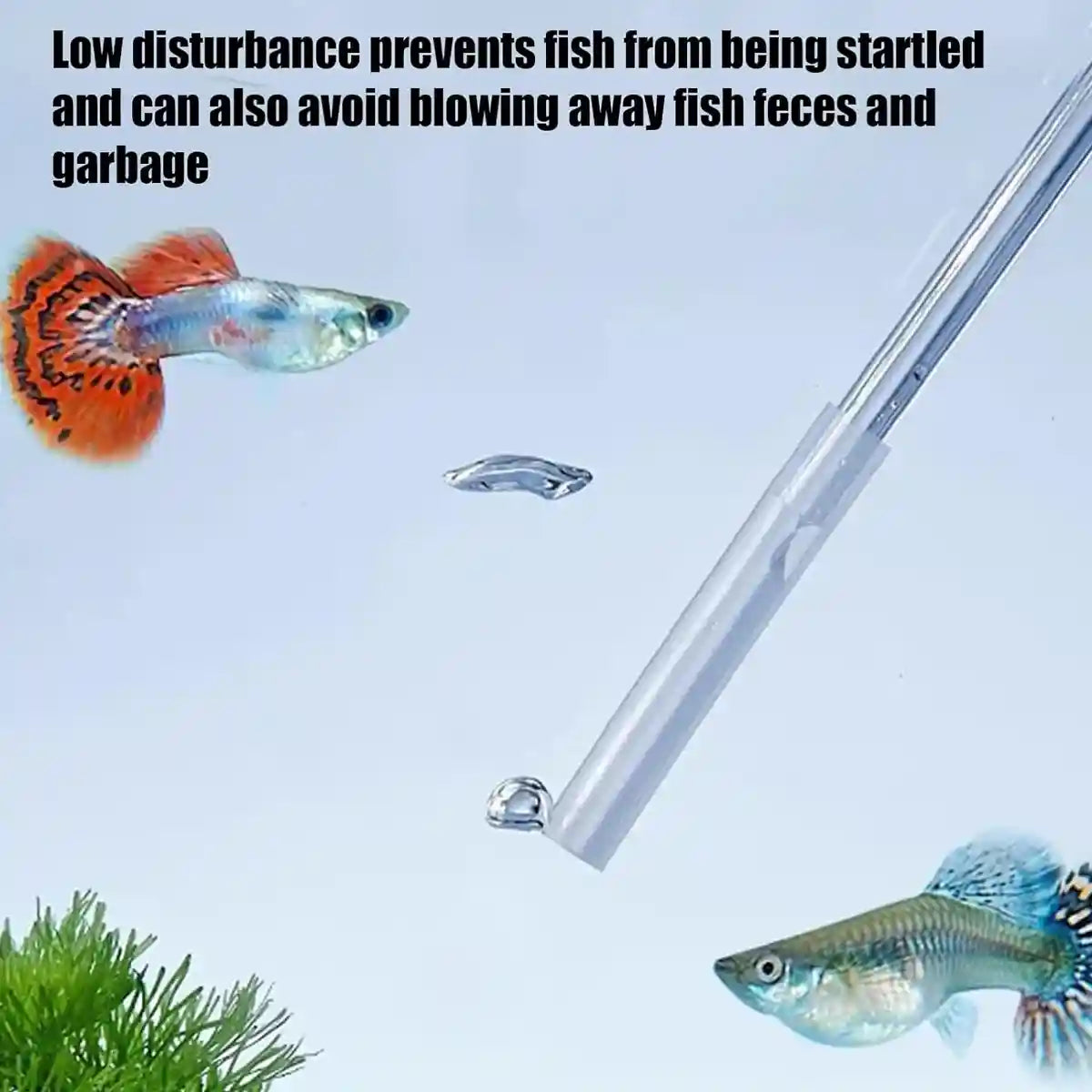 Fish Tank Water Changer Handheld Aquarium Cleaner with Strong Suction