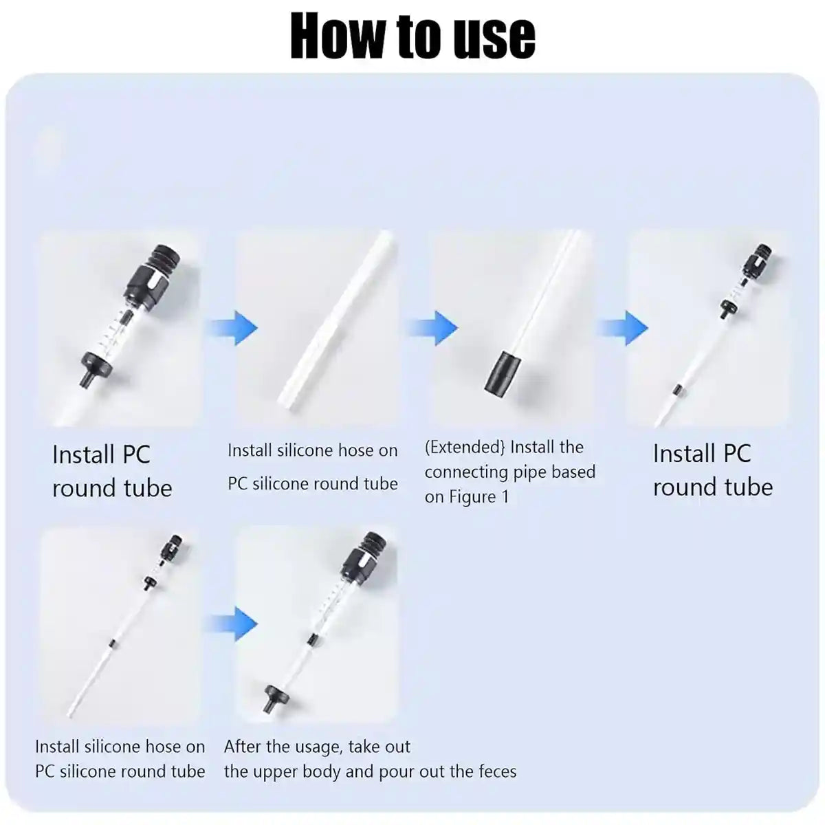 Fish Tank Water Changer Handheld Aquarium Cleaner with Strong Suction