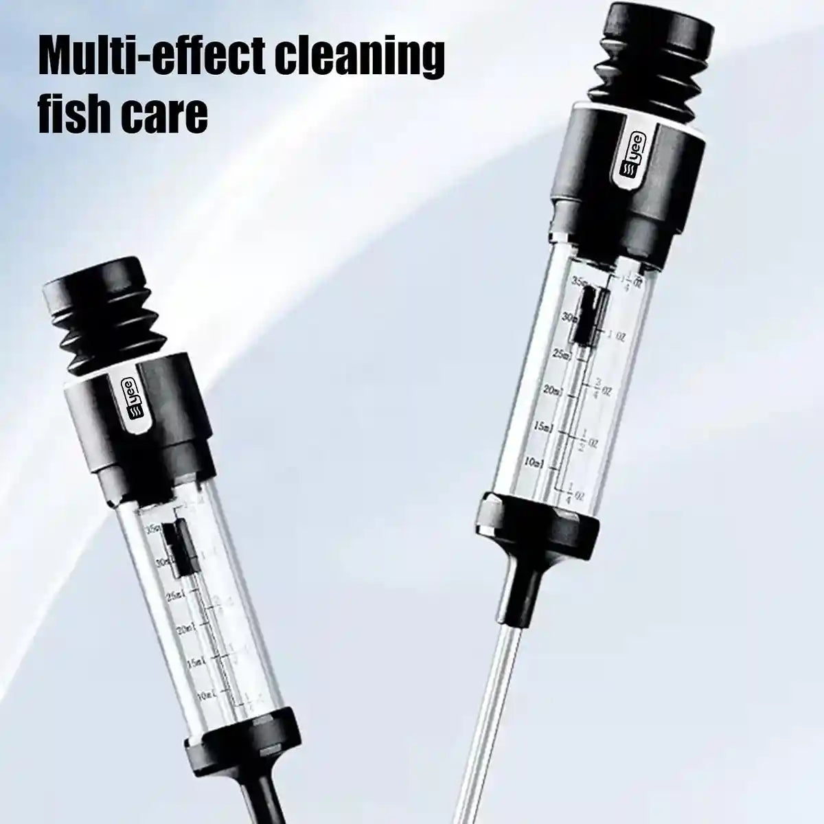 Fish Tank Water Changer Handheld Aquarium Cleaner with Strong Suction
