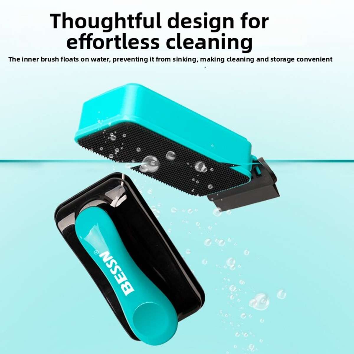 Magnetic Aquarium Cleaner Small - Strong Glass Algae Brush