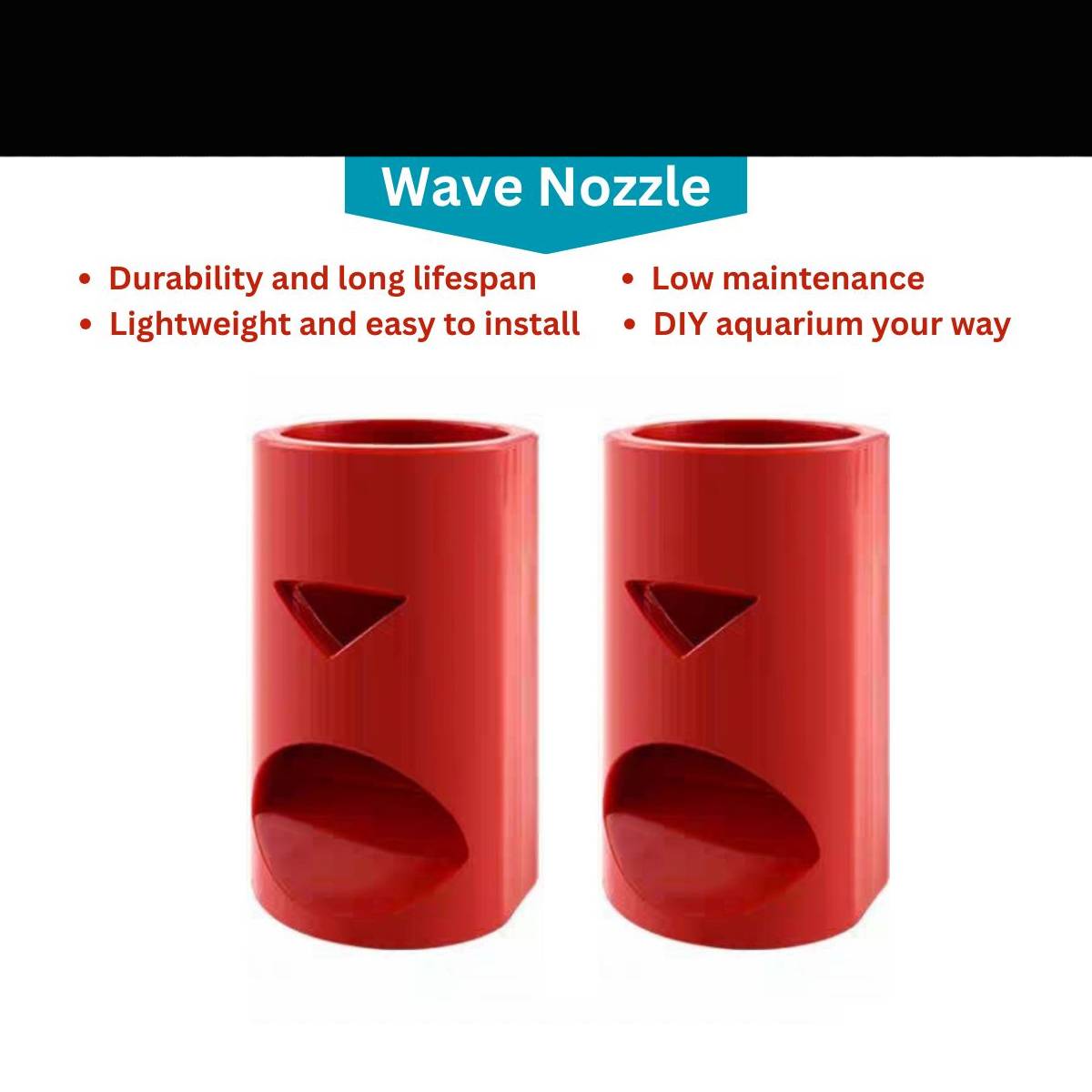 Aquarium Outlet Nozzle 3-Way Flow Return Pipe