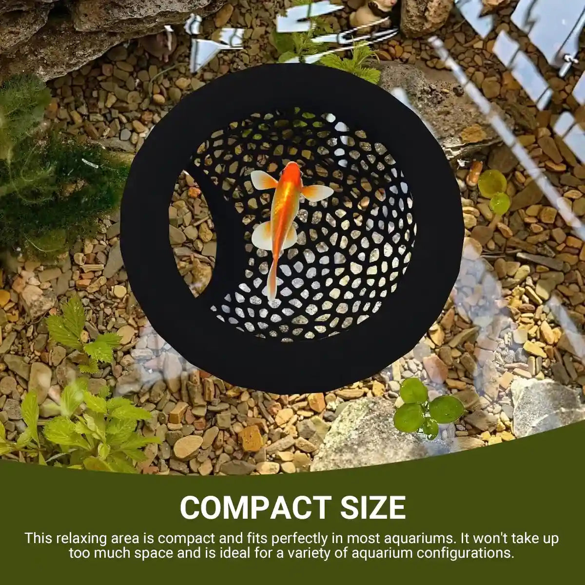 Floating Fish Lounge Resting & Hiding Area for Bettas and Small Fish