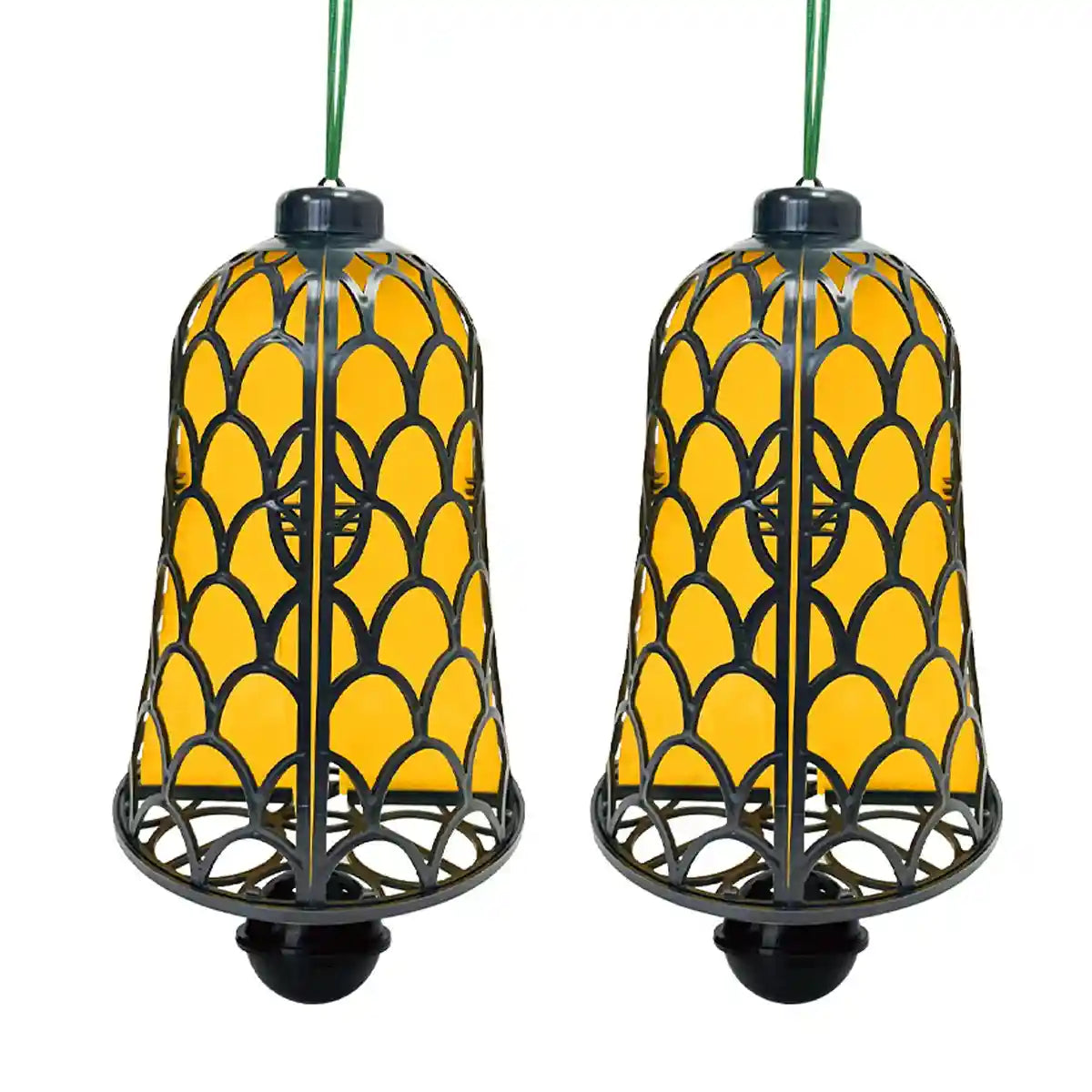 Outdoor Fruit Fly & Bee Traps Set of 2 Bell-Type Insect Traps