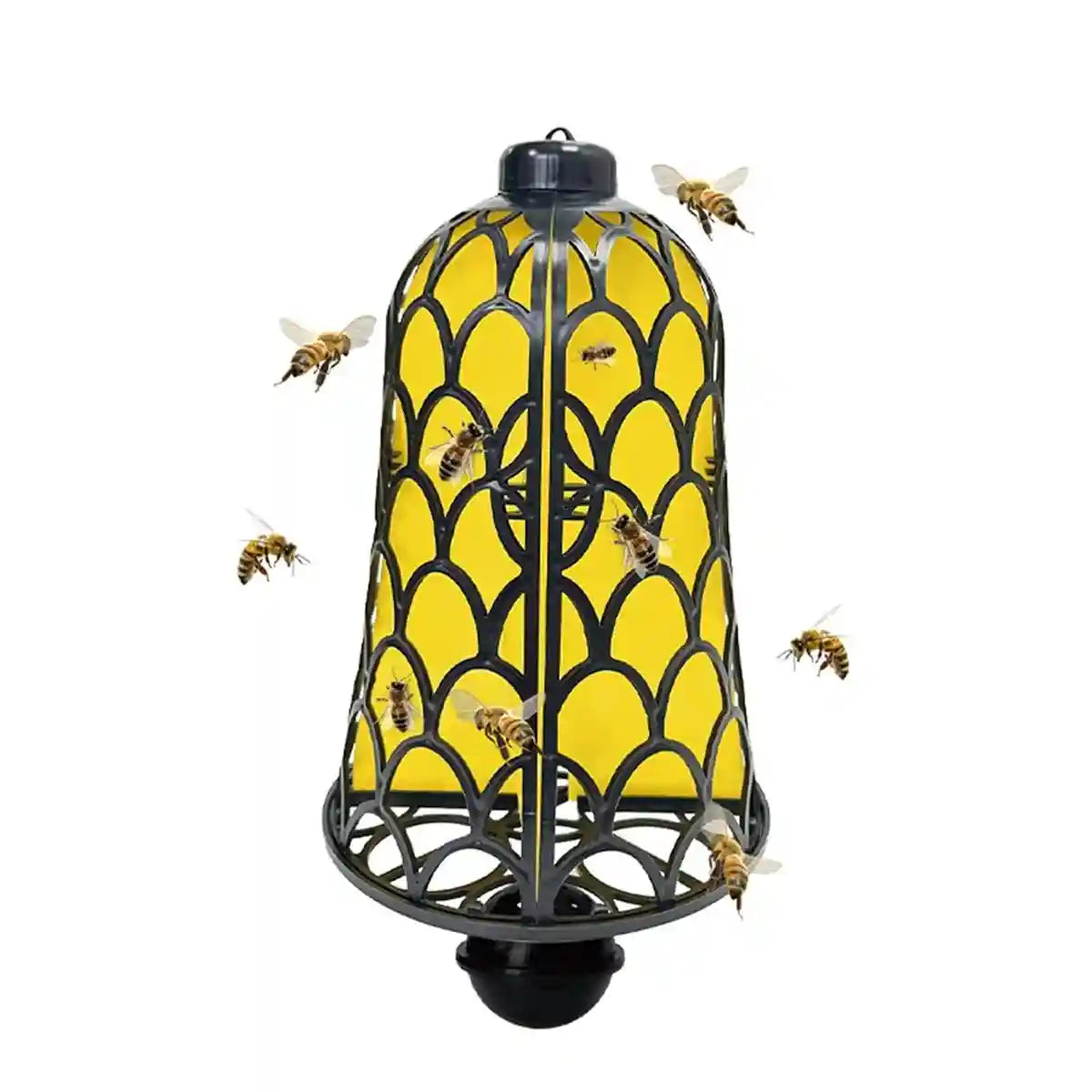 Outdoor Fruit Fly & Bee Traps Set of 2 Bell-Type Insect Traps