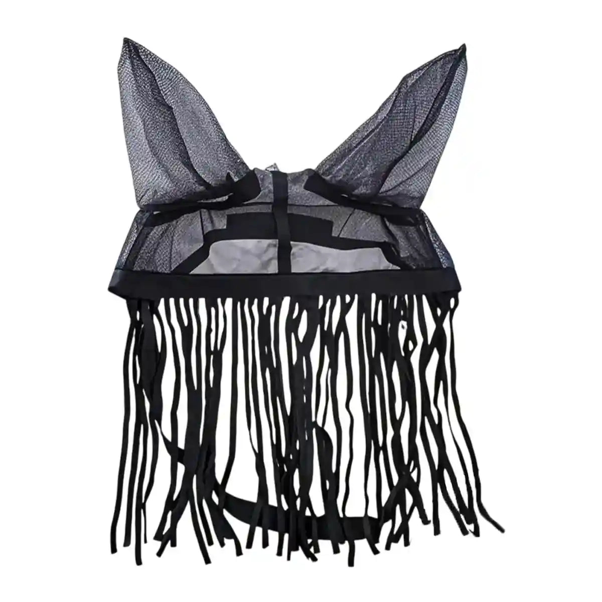 Fly-Proof Horse Ear Mask Tassel Design Face Cover for Insect Protection