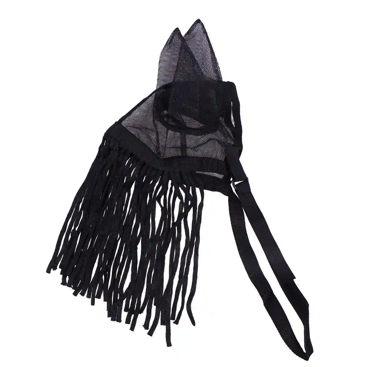 Fly-Proof Horse Ear Mask Tassel Design Face Cover for Insect Protection