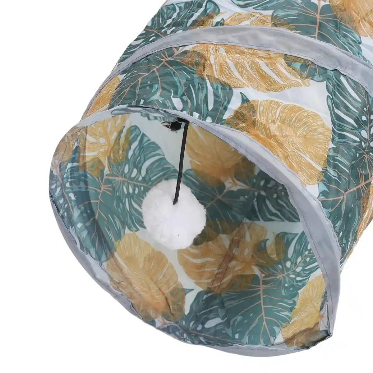 Foldable Cat Tunnel Toy with 4-Way Design for Indoor Play