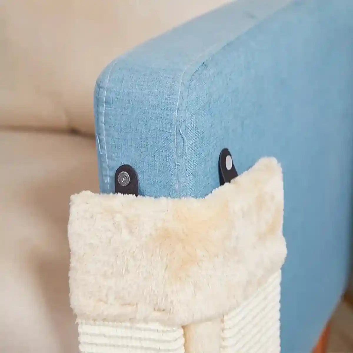 Foldable Wall Protector with Cat Scratching Board for Corners and Floors