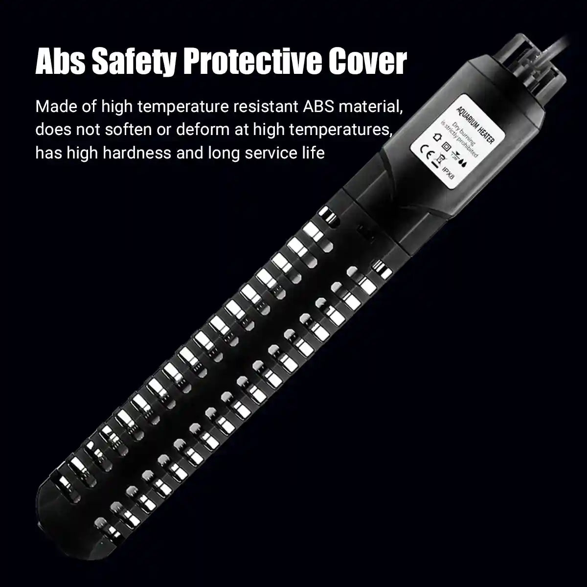 Energy-Efficient 500W Aquarium Heater Fish Tank Heater with Adjustable Thermostat