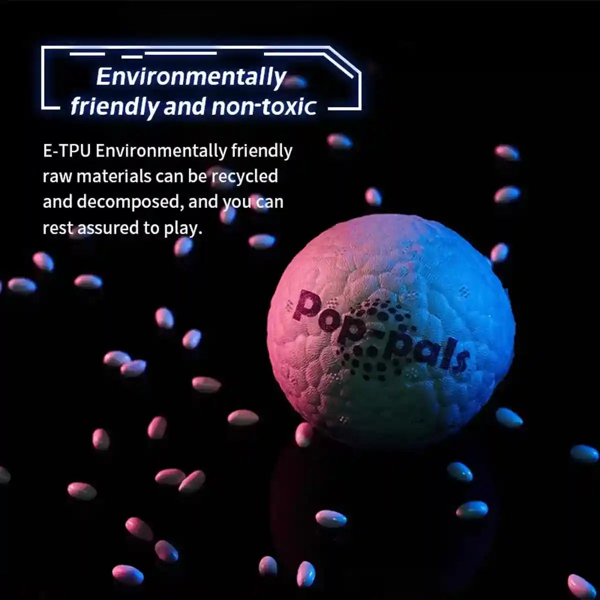 Durable and Lightweight Dog Toy Ball for Indoor & Outdoor Play