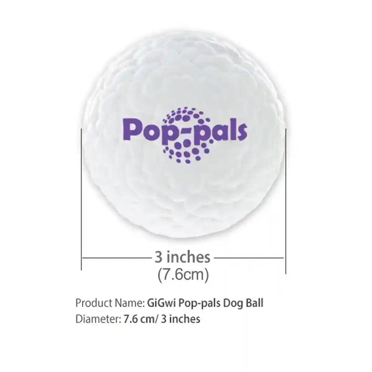 Durable and Lightweight Dog Toy Ball for Indoor & Outdoor Play