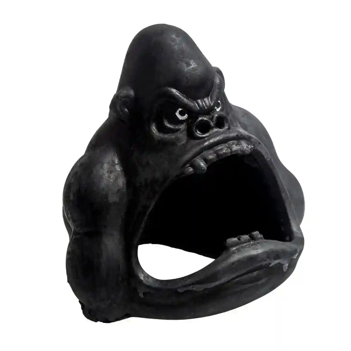 Gorilla Aquarium Decoration Hideout Resin Reptile Fish Tank Cave