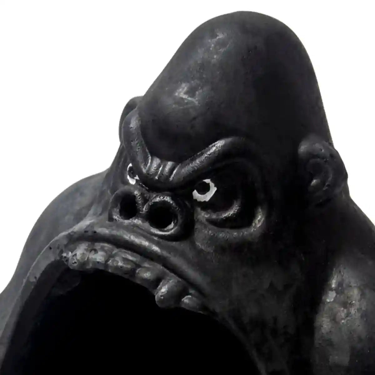 Gorilla Aquarium Decoration Hideout Resin Reptile Fish Tank Cave