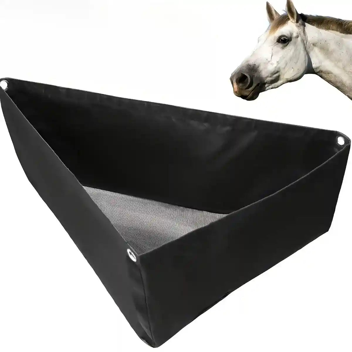 Corner Hay Bag Feeder Durable Hay Nets for Horses & Livestock
