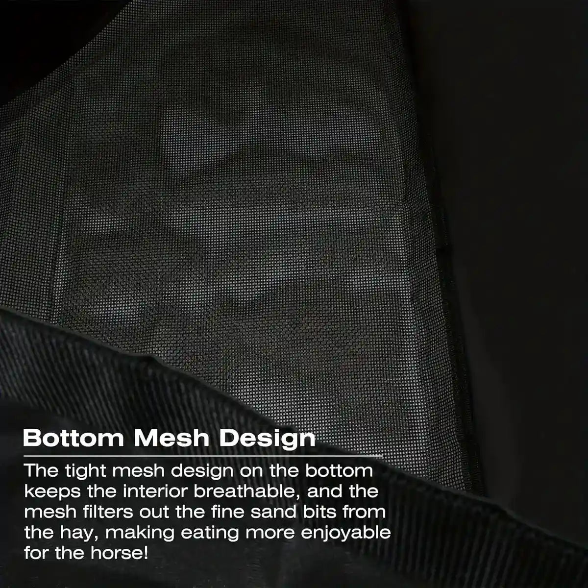 Corner Hay Bag Feeder Durable Hay Nets for Horses & Livestock