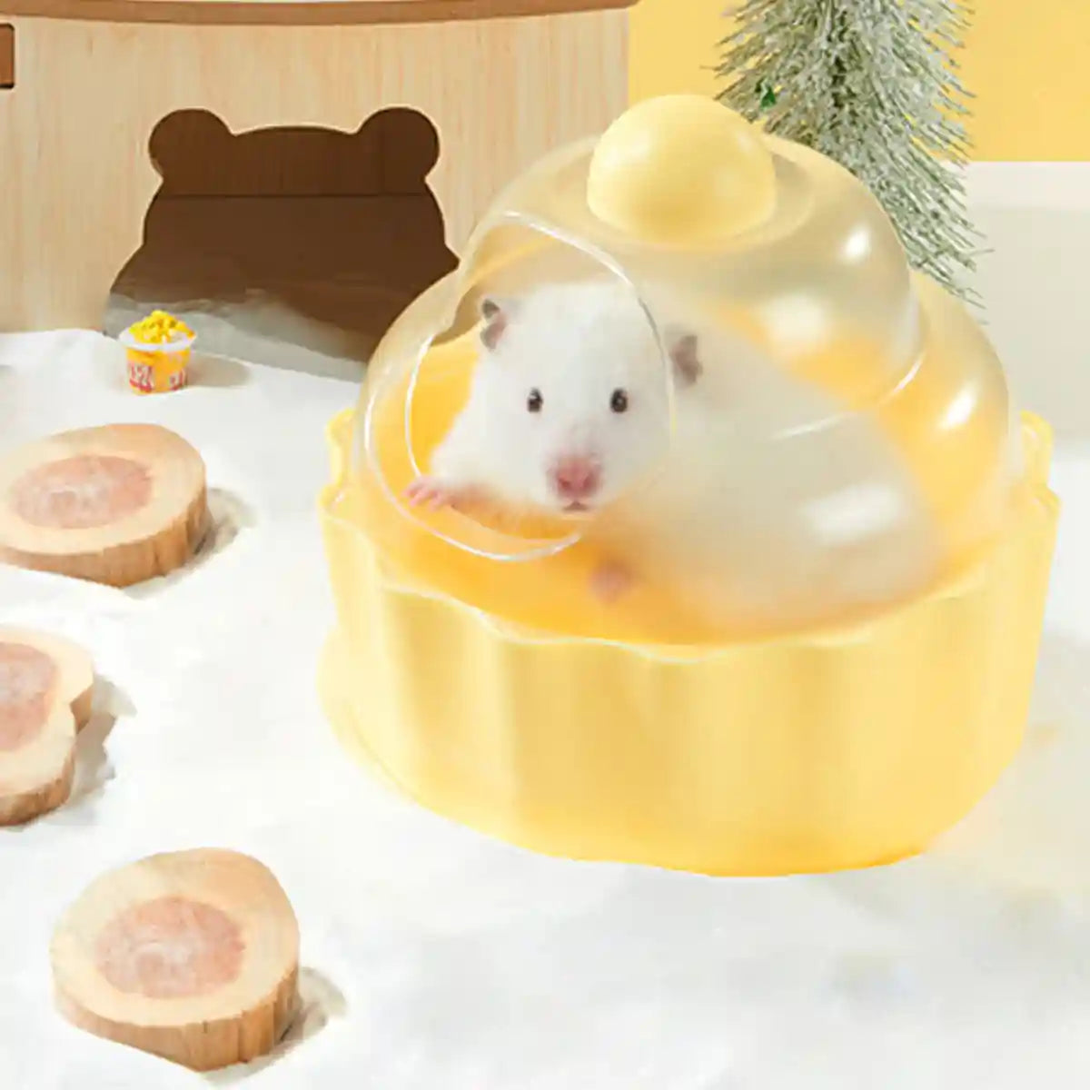 Hamster Bathroom Basin Sand Toilet