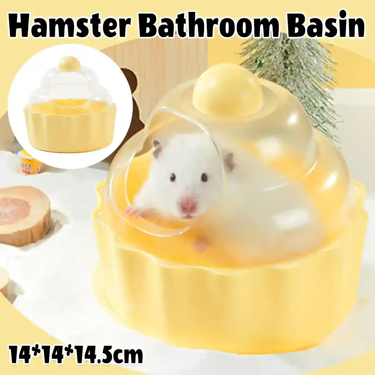 Hamster Bathroom Basin Sand Toilet