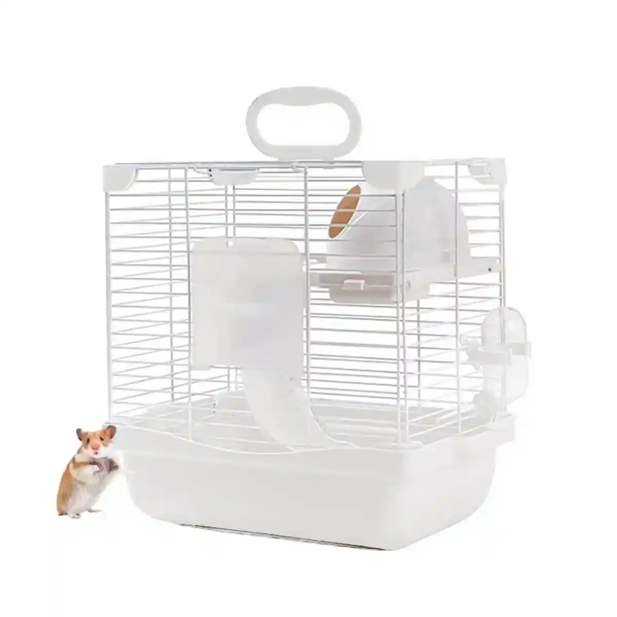 Hamster Cage Double Decker Villa with Water Dispenser