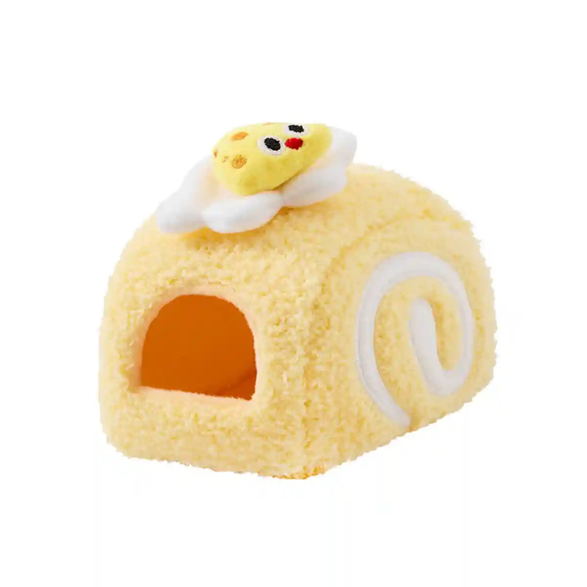 Hamster Nest Cozy Plush Swiss Roll Bed for Small Pets