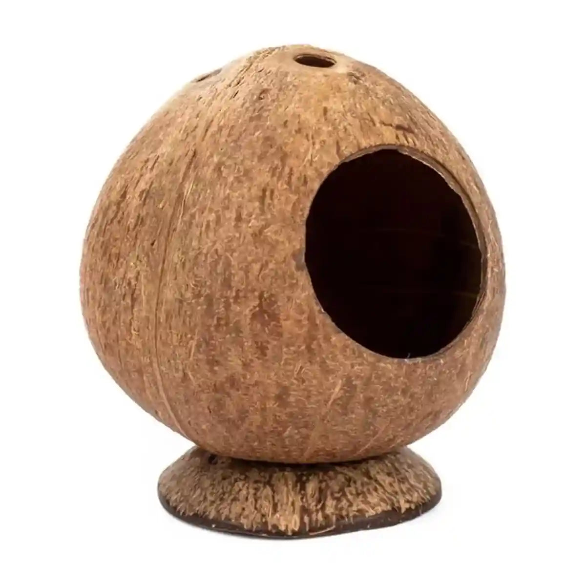 Coconut Hamster Cage Natural Hideout for Small Pets