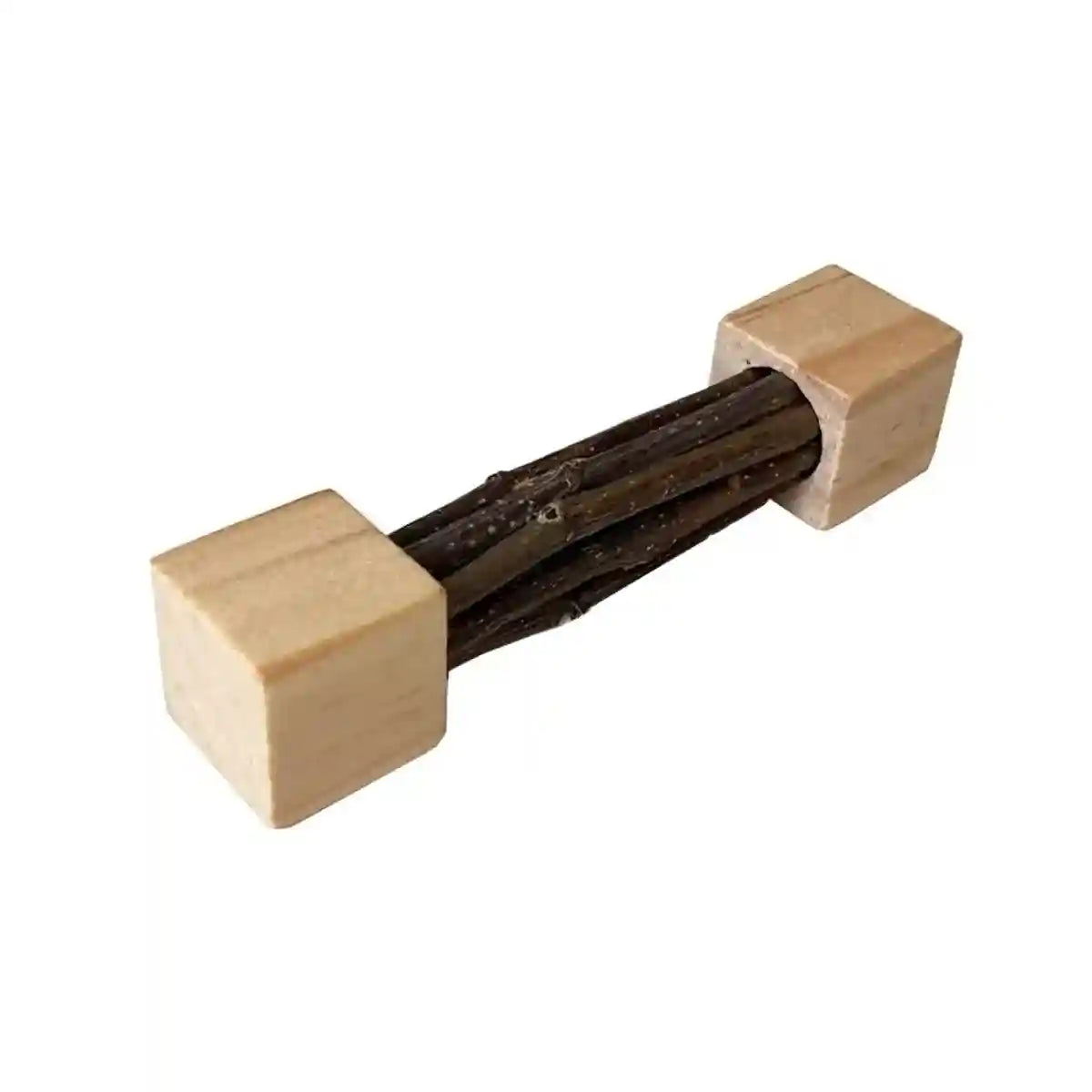 Durable Apple Wood Rabbit Chew Toys for Small Pets Dental Health