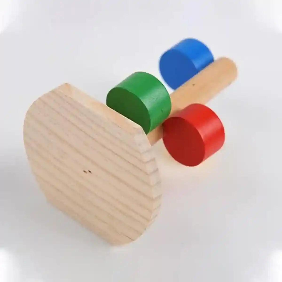 Colorful Wooden Climbing Toy for Hamsters Small Pet Play & Chew Ladder