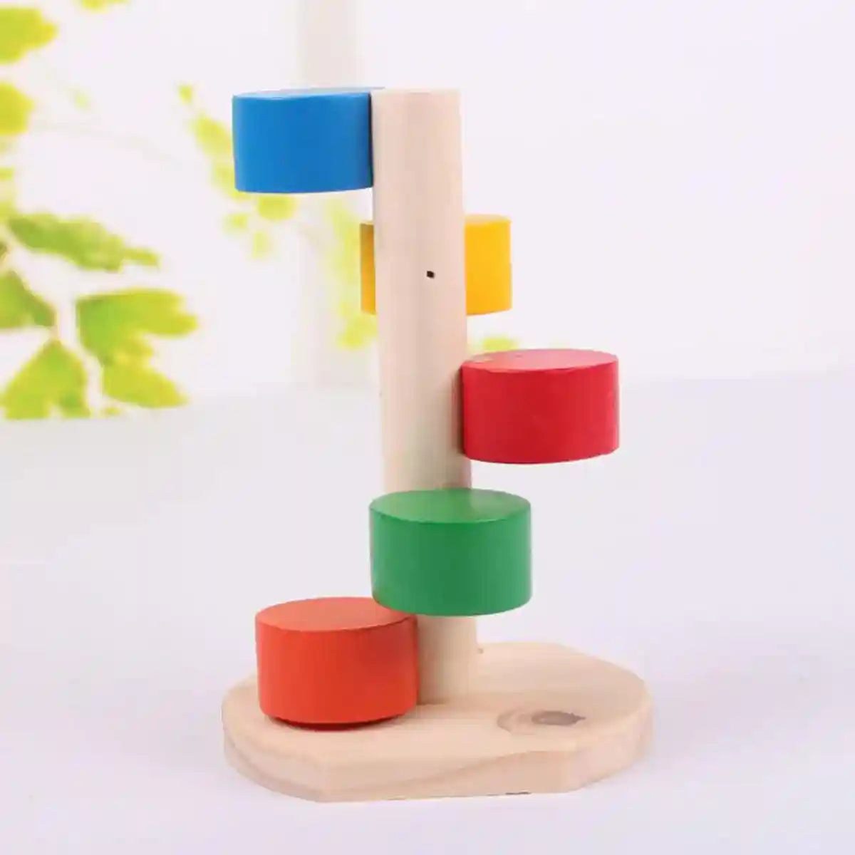 Colorful Wooden Climbing Toy for Hamsters Small Pet Play & Chew Ladder