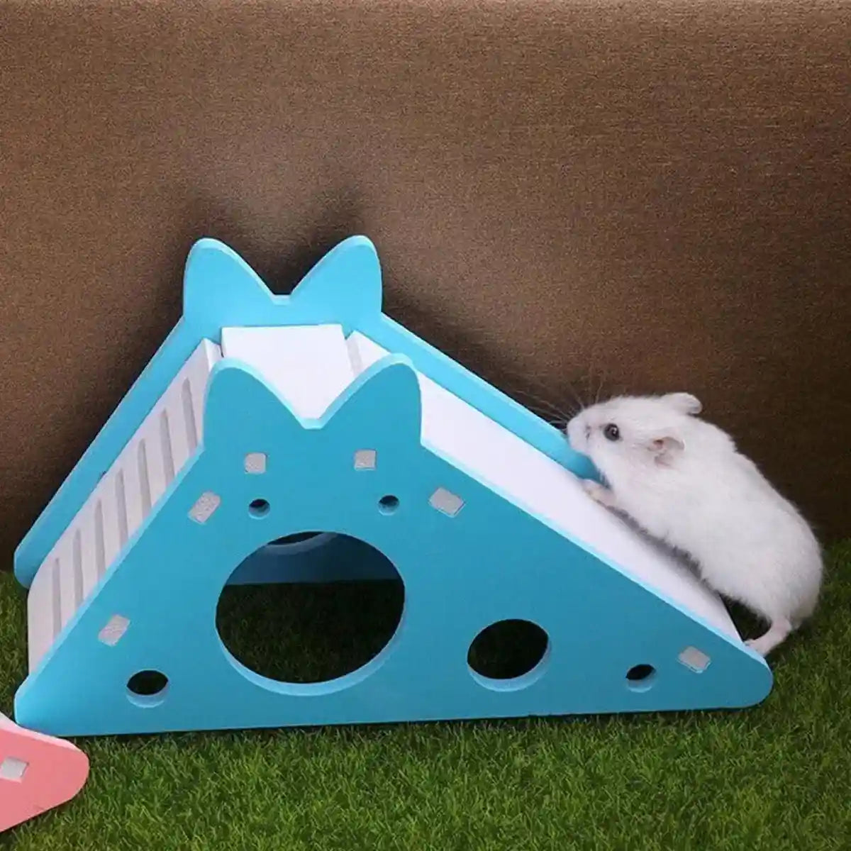 Hamster Toy Nest Slide Hut