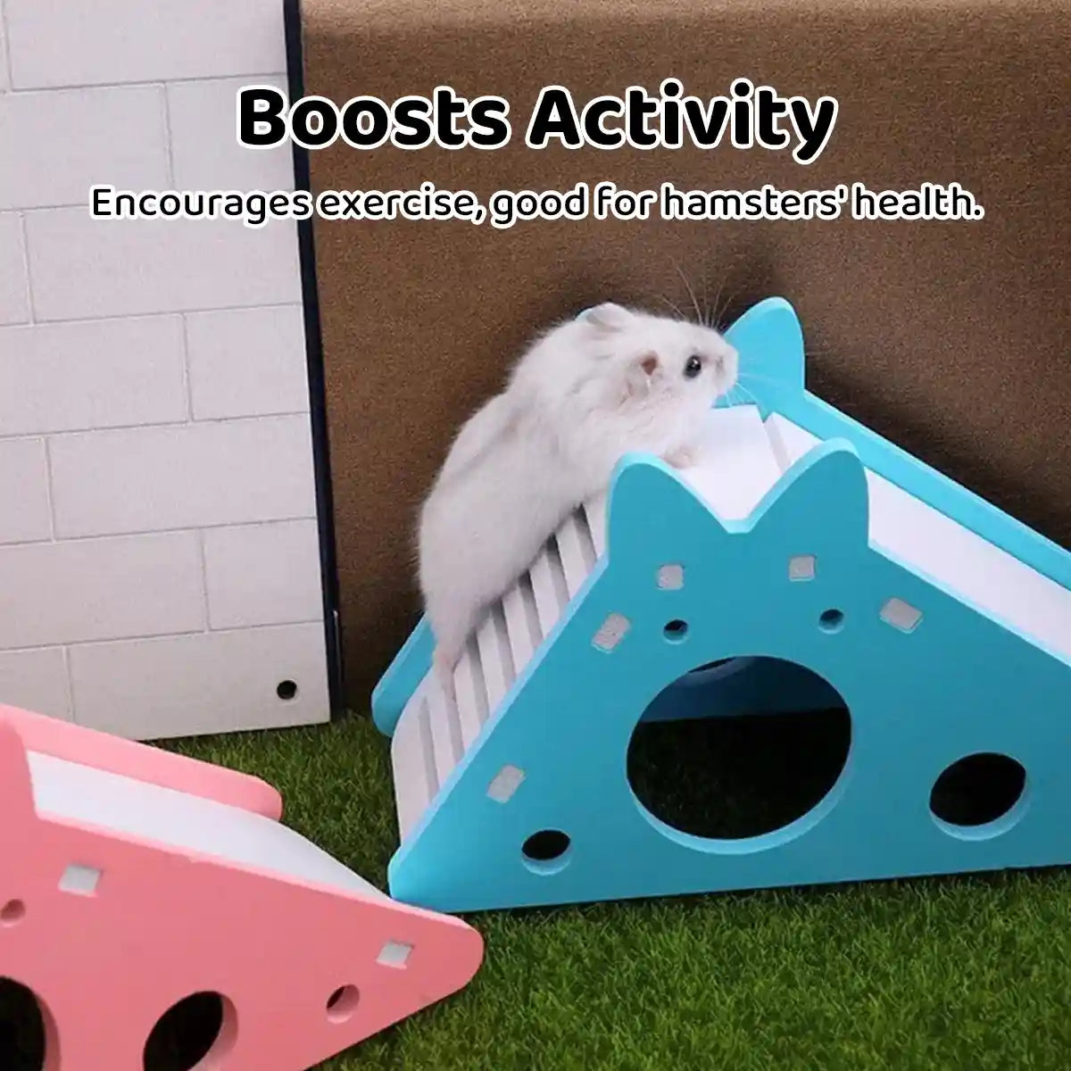 Hamster Toy Nest Slide Hut