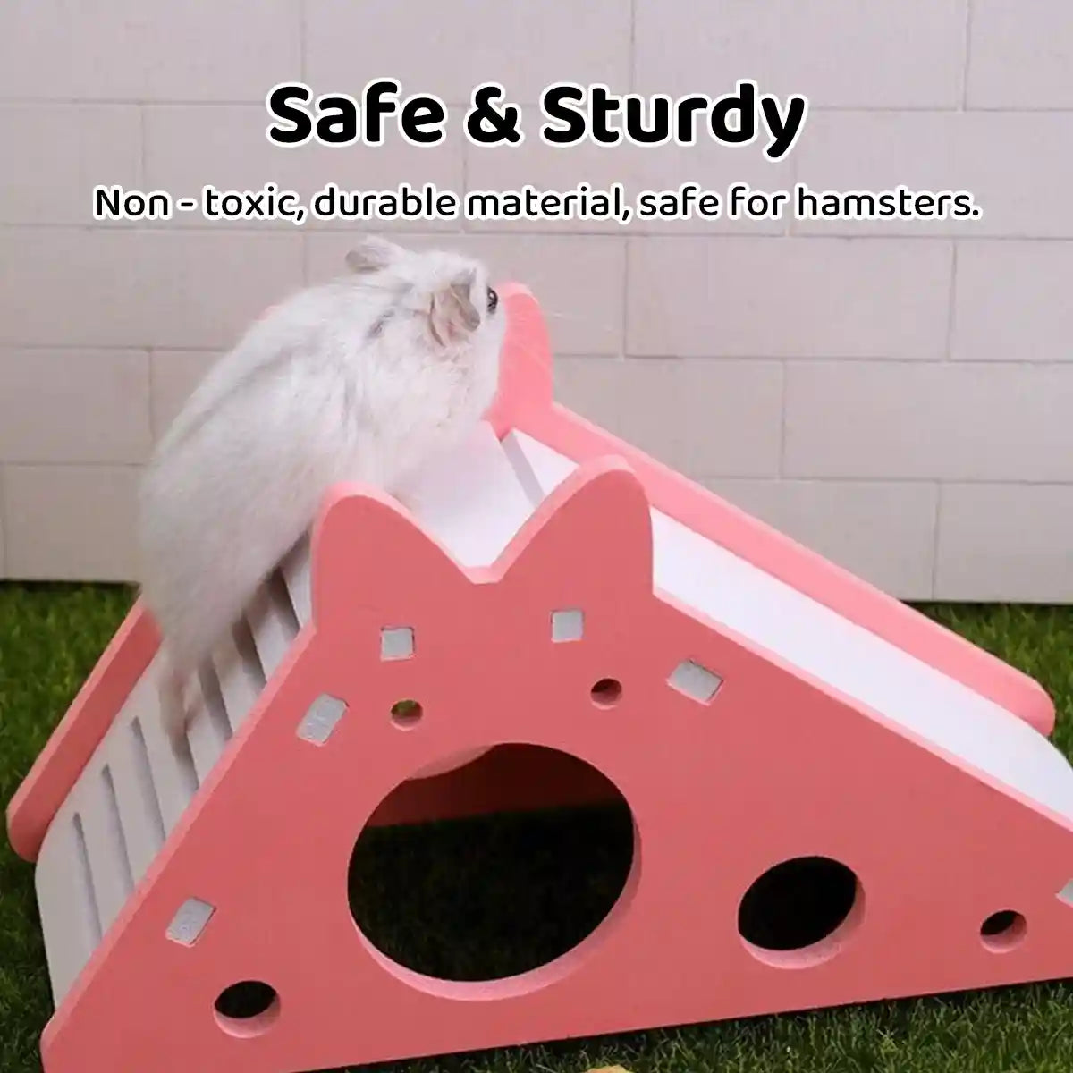Hamster Toy Nest Slide Hut