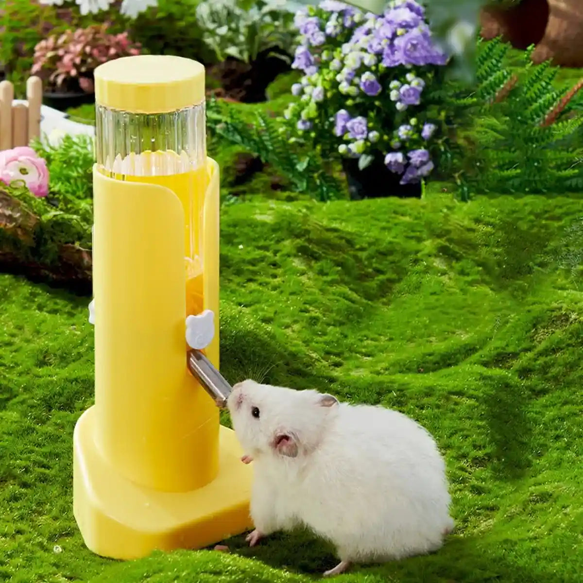 Hamster Water Bottle 120ml Anti Drip ABS Feeder for Small Pets