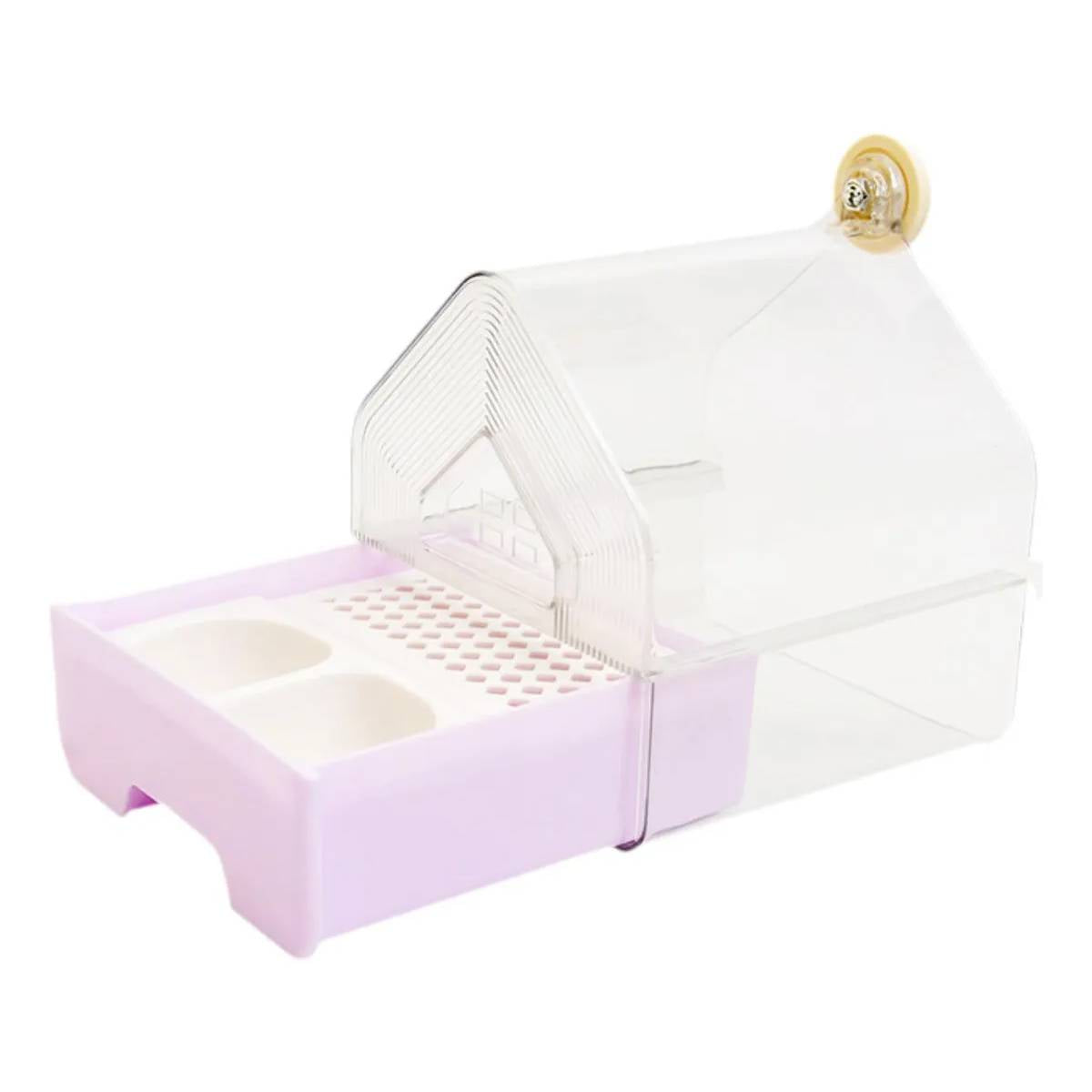 External Bird Bath Box Cage Mount