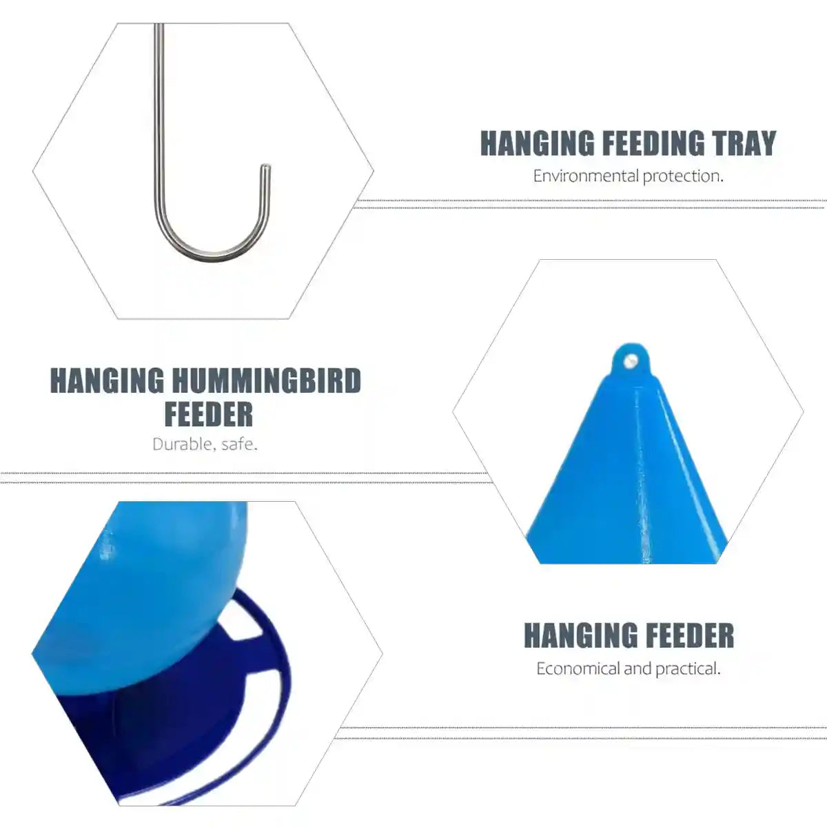 Versatile Hanging Bird Feeder for Yard Durable & Easy to Clean