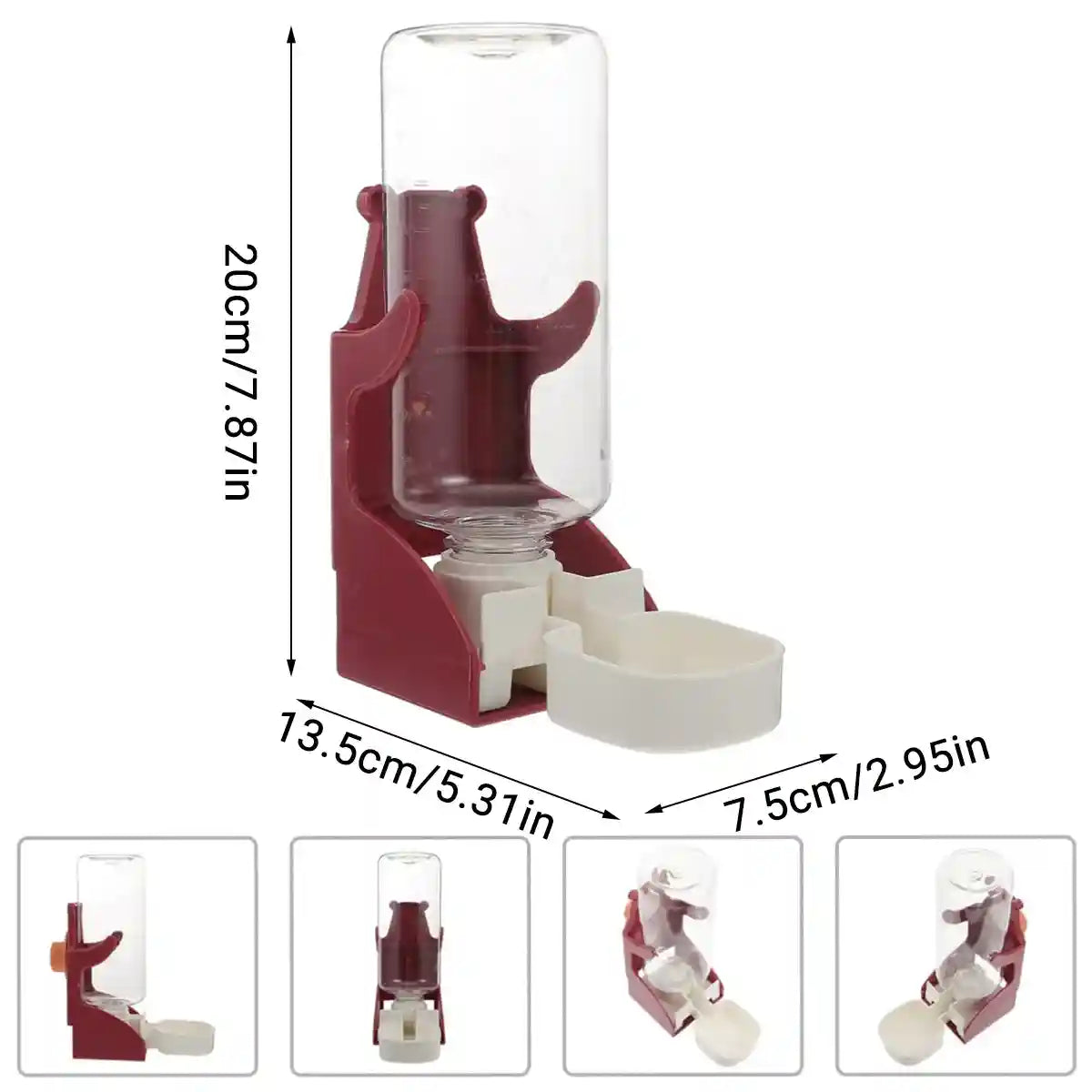 Hanging Bird Water Bottle 500ml