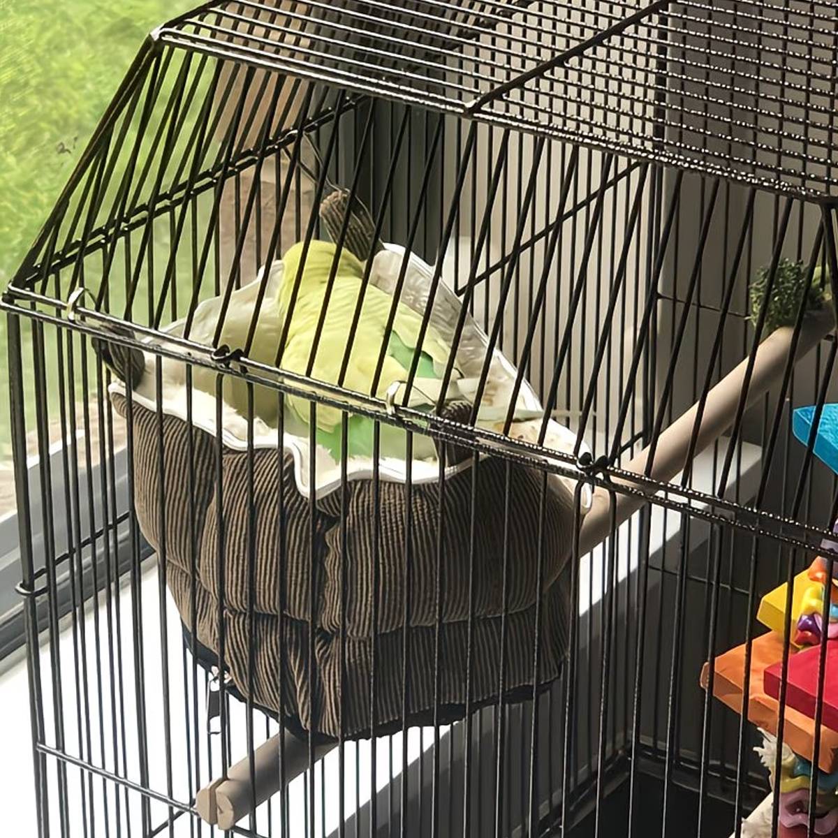 Hanging Small Pet Nest Soft Bird Hammock Bed for Cage