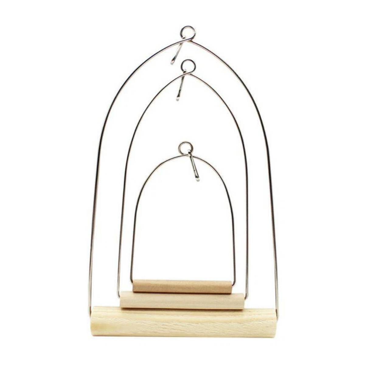 Bird Swing Perch Toy Set