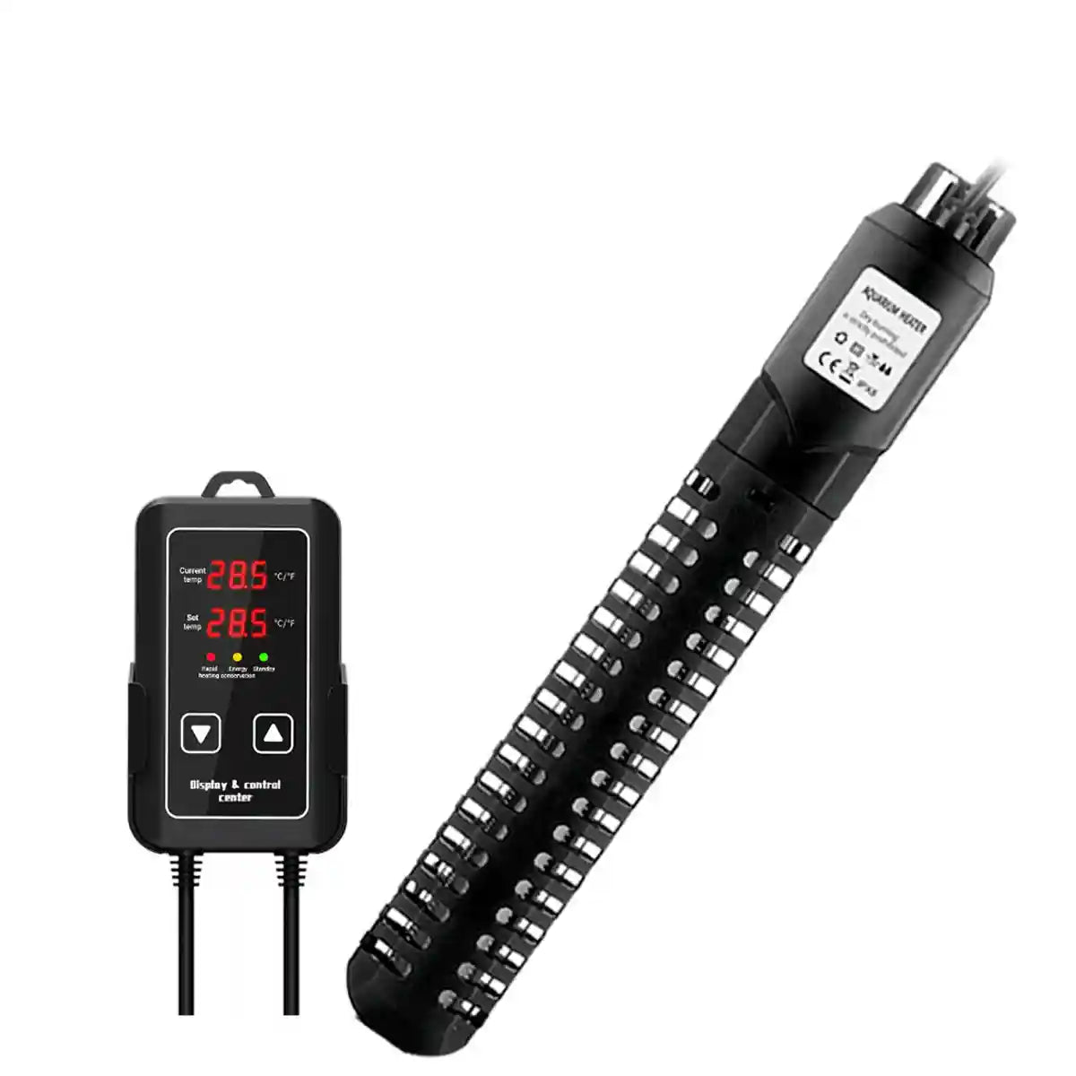 Energy-Efficient 500W Aquarium Heater Fish Tank Heater with Adjustable Thermostat