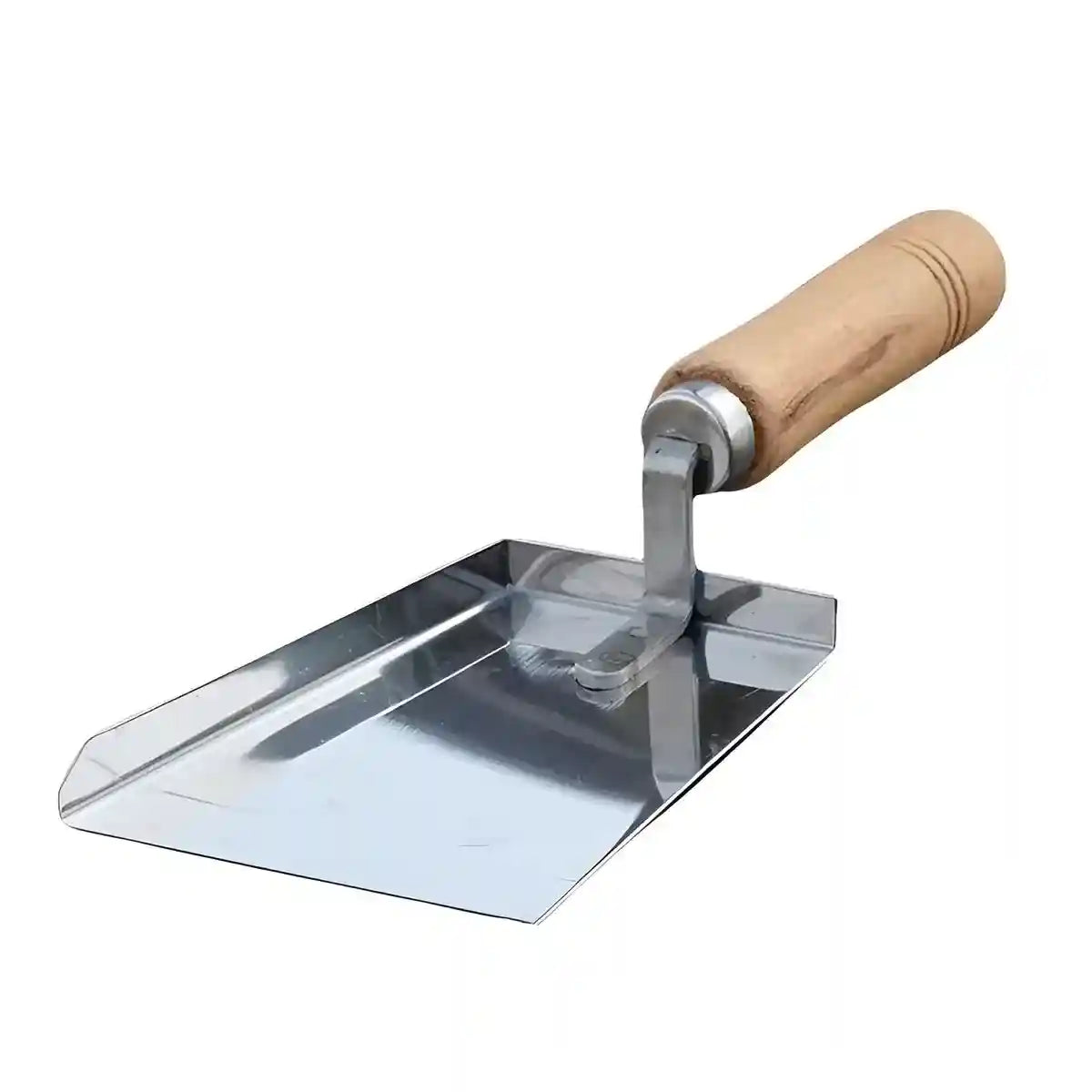 Stainless Steel Tool for Beehive Cleaning with Wooden Handle
