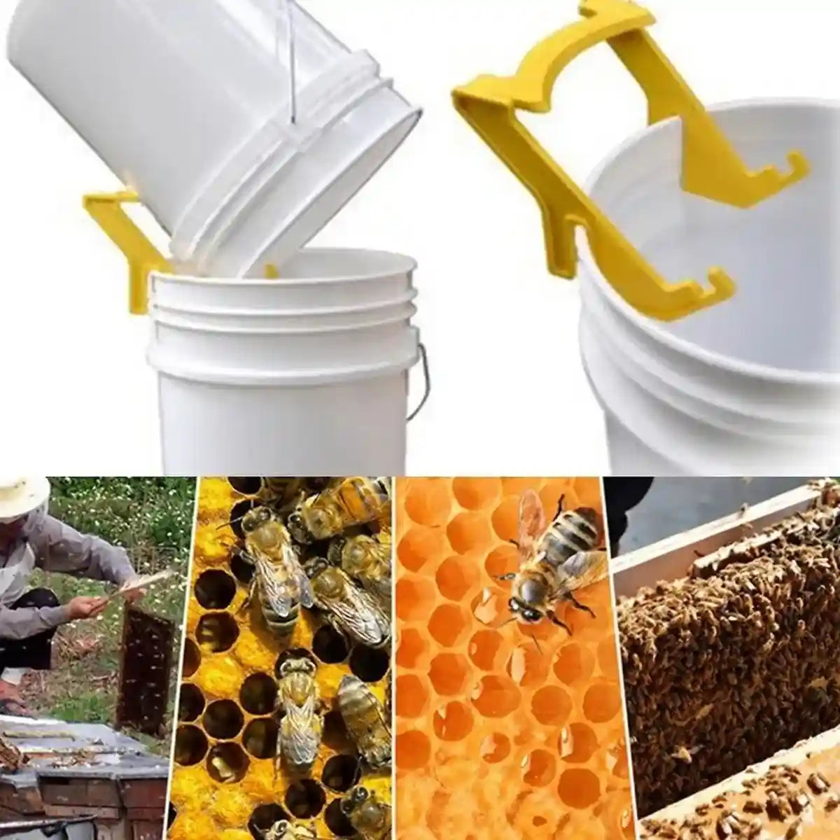 Beekeeping Honey Bucket Stand Durable & Practical Extraction Tool