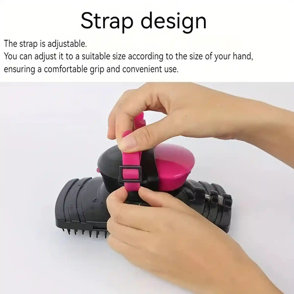 Grooming Made Easy with Spray-Equipped Horse Brush