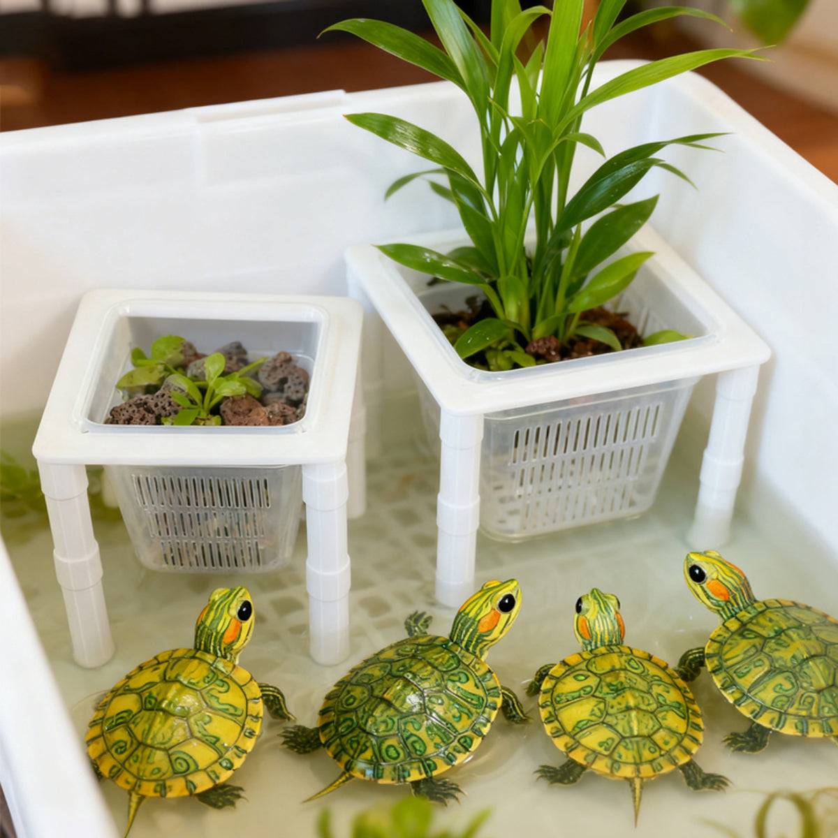 Aquarium Hydroponic Planting Basket Aquatic Plant Holder