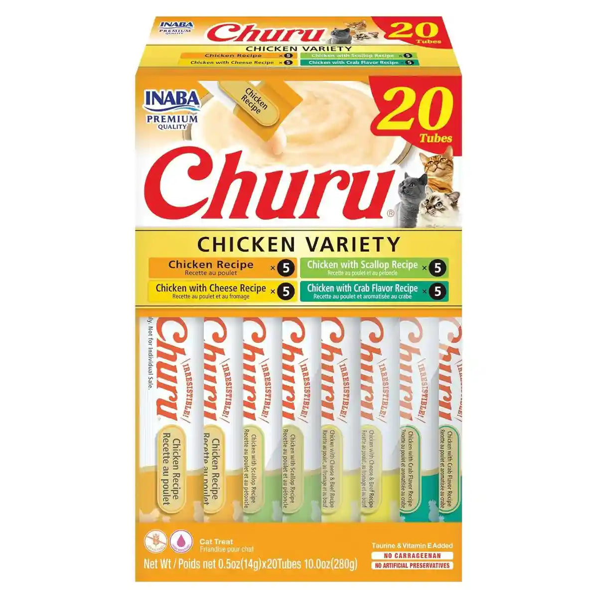 INABA Churu Chicken Variety Box Cat Treats