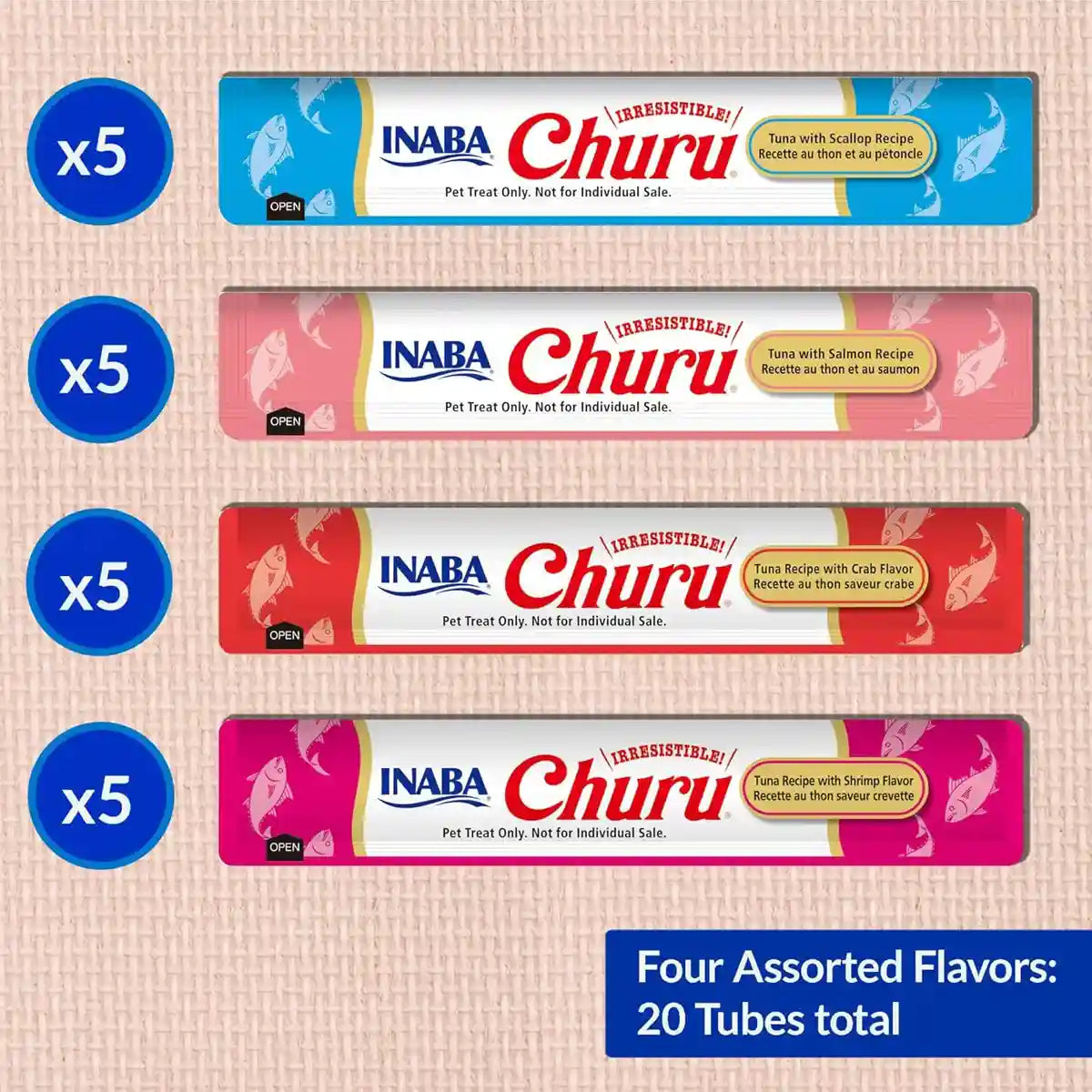 Churu Tuna And Seafood Variety Box Cat Treats