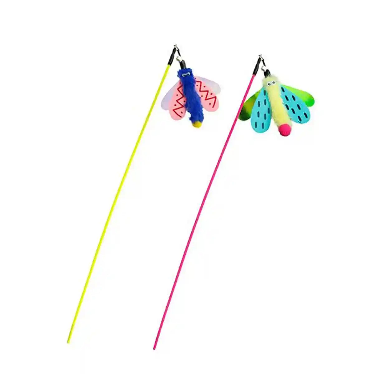 Interactive Feather Teaser Wand