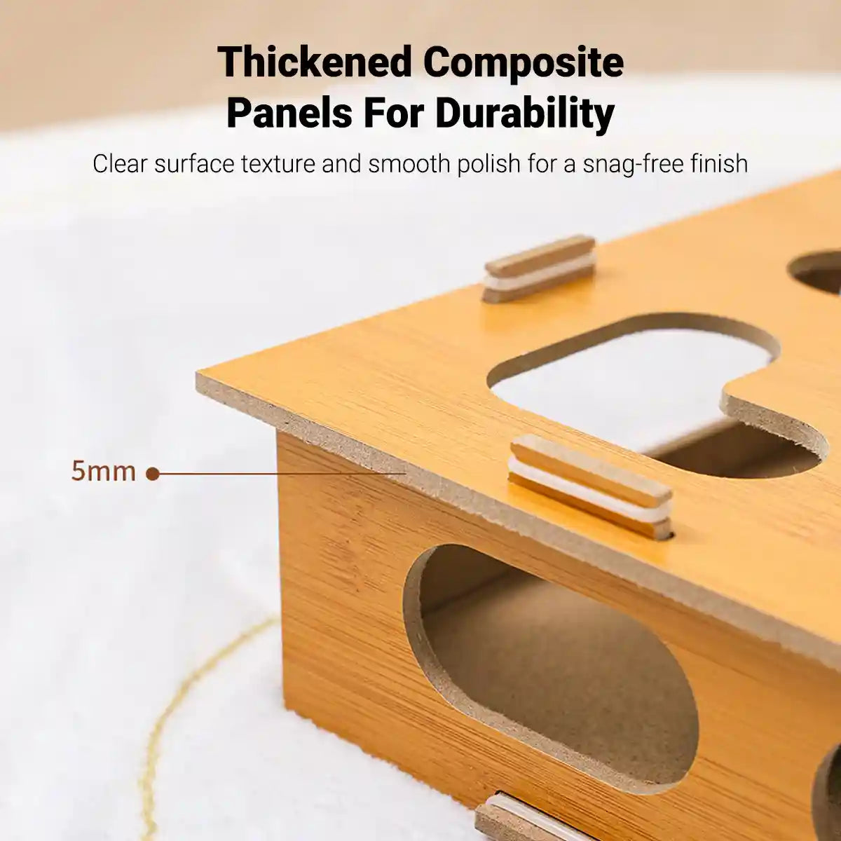 Interactive Maze Cat Toy With Balls And Feather Stick