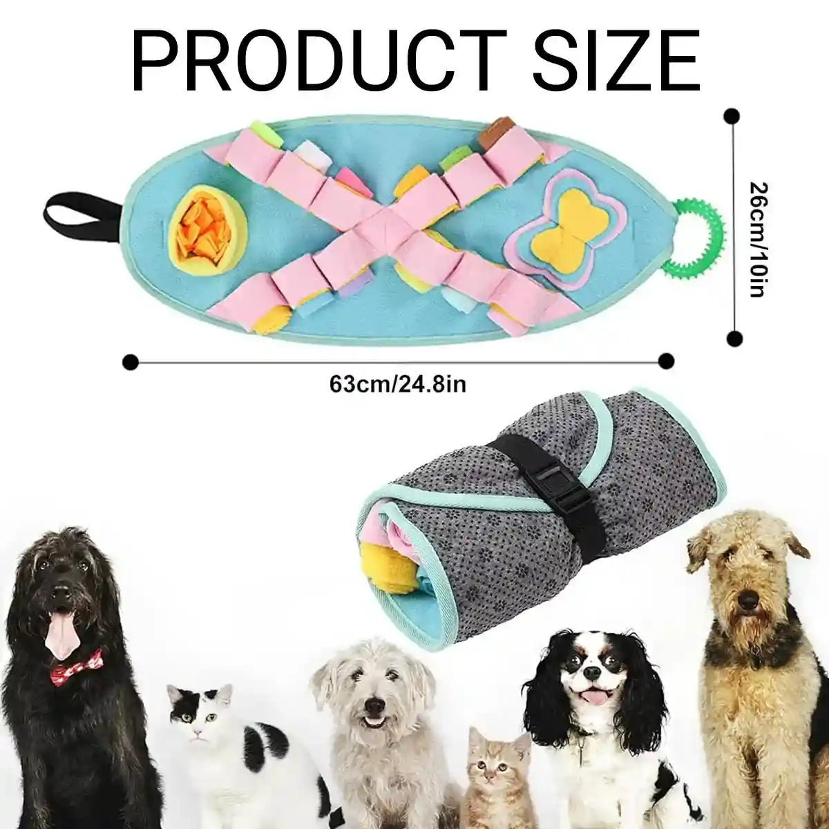 Dog Anxiety Vest with Hood Calming Jacket for Stress Relief