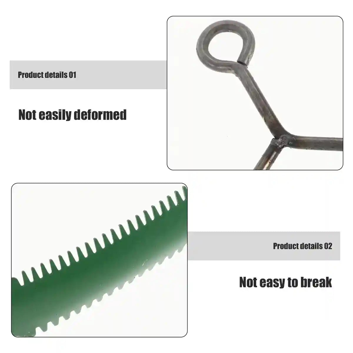 Double-Sided Cattle Grooming Comb