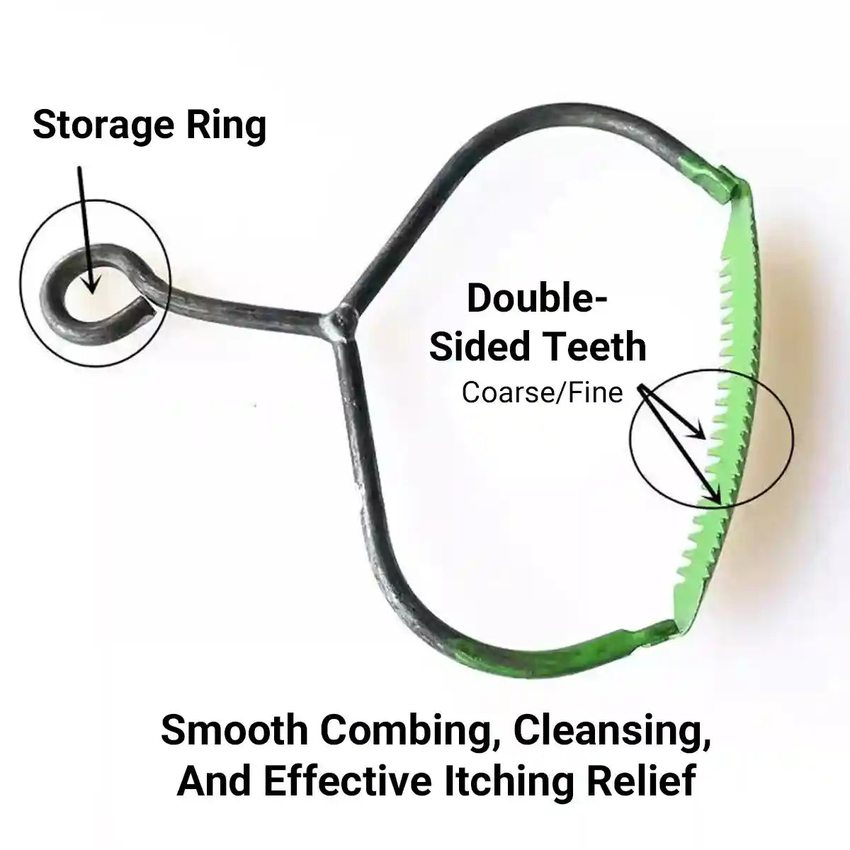 Double-Sided Cattle Grooming Comb